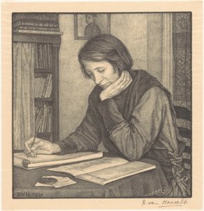 Retrat de Sanne Bruinierfinnish tekijältä Bertha van Hasselt (signed by artist)