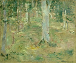 Compiègnen metsä tekijältä Berthe Morisot