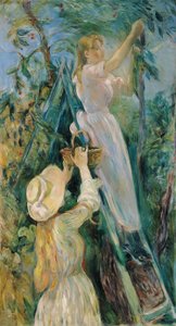 Ranskalainen:  Le Cerisier tekijältä Berthe Morisot