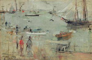 Hafenszene, Wightin saari tekijältä Berthe Morisot
