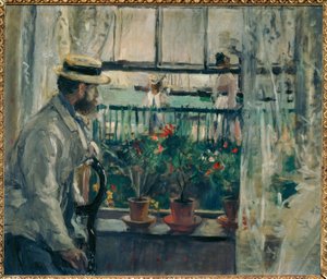 Interieur, Isle of Wight tekijältä Berthe Morisot