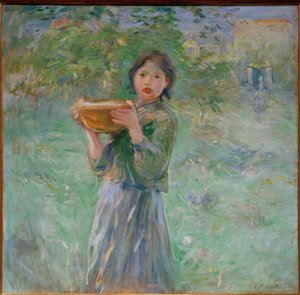 La jatte de lait tekijältä Berthe Morisot