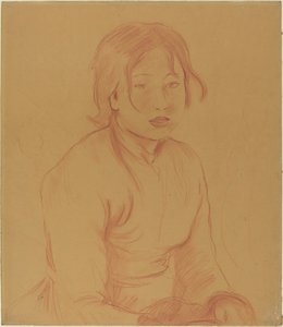 Talonpoikatyttö tekijältä Berthe Morisot
