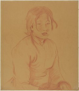 Maalaistyttö tekijältä Berthe Morisot