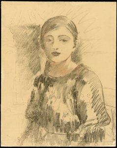 Julie Manetin muotokuva tekijältä Berthe Morisot