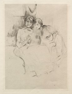 Luonnos. tekijältä Berthe Morisot