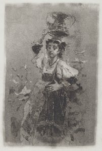 Campagnan talonpoikainen [Ciociara], 1870-luku.