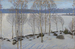 Kevään lähestyminen, 1903 tekijältä Bjorn Ahlgrenson