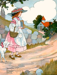 Maryllä oli pieni karitsa, kirjoittanut Blanche Fisher Wright