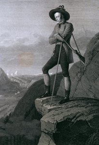Arkkiherttua Johann säämiskänmetsästäjänä tekijältä Blasius Höfel