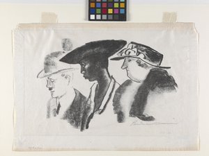 Katuauto (litografia) tekijältä Boardman Robinson