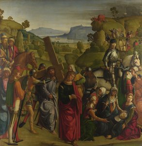 Kristus kantaa ristiä ja Neitsyt Marian pyörtyminen, n. 1501