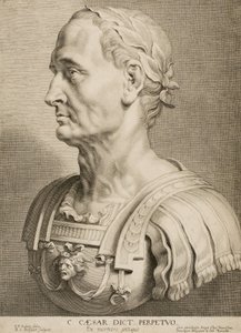 Julius Caesar, ikuinen diktaattori, kahdestatoista kuuluisasta kreikkalaisesta ja roomalaisesta miehestä, n. 1633