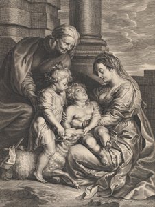 Neitsyt ja Kristus-lapsi Pyhän Annan ja Pyhän Johannes Kastajan kanssa, n. 1640-59..
