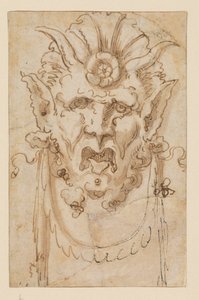Groteski naamio, 1600-luku