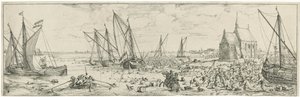 Epäonnistunut hyökkäys Kallon linnakkeelle, 1638 tekijältä Bonaventura Peeters (I)
