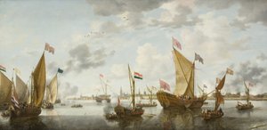 Toimitus Scheldtillä Antwerpenistä