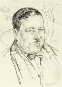 Taiteilija Ilja Mashkovin muotokuva tekijältä Boris Dmitrievich Grigoriev