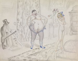 Late Night Rendezvous tekijältä Boris Mikhailovich Kustodiev