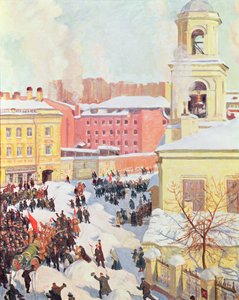 27. helmikuuta 1917 tekijältä Boris Mikhailovich Kustodiev