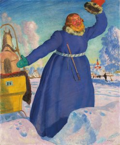 Valmentaja, 1923 tekijältä Boris Mikhailovich Kustodiev