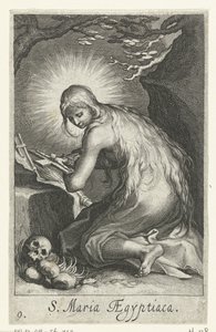 Egyptin pyhä Maria Eremittaria Eremittaria (sarjan nimi) Sacra Eremus Ascetriarum (sarjan nimi) tekijältä Boëtius Adamsz. Bolswert