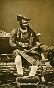H.H. General The Maharajah Sindhia of Gwalior G.C.B., G.C.S.I., n. 1870, 1901.