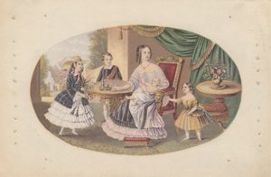 Sua Majestade a Rainha Vitória e Família finlandesa