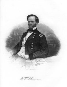 William Tecumseh Sherman, unionin kenraali, 1862-1867.