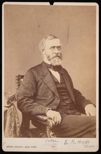 Ebenezer Rockwood Hoarin muotokuva 1816-1895, ennen vuotta 1895. tekijältä Brady
