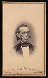 James Willis Pattersonin muotokuva 1823-1893, ennen vuotta 1869.