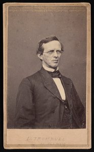 Lyman Trumbullin muotokuva 1813-1896, 1864-1868. tekijältä Brady
