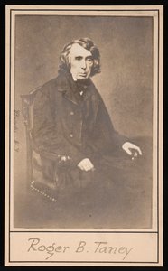 Roger Brooke Taneyn muotokuva 1777-1864, ennen vuotta 1864. tekijältä Brady