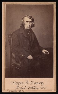 Roger Brooke Taneyn muotokuva 1777-1864, ennen vuotta 1864. tekijältä Brady