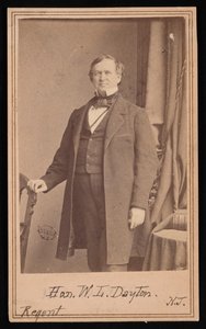 William Lewis Daytonin muotokuva 1807-1864, ennen vuotta 1864.