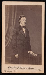 William Pitt Fessendenin muotokuva 1806-1869, Ennen vuotta 1869. tekijältä Brady