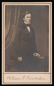 William Pitt Fessendenin muotokuva 1806-1869, Ennen vuotta 1869. tekijältä Brady