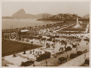 Glorian puutarhat, Rio de Janeiro (s/w valokuva) tekijältä Brazilian Photographer