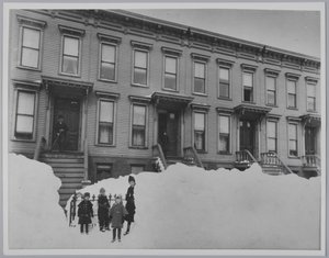 Maaliskuun 1888 lumimyrsky, Brooklyn tekijältä Breading G. Way