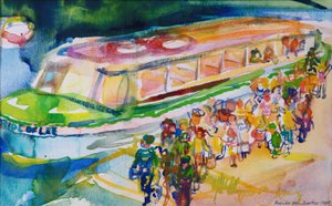 The Boat Trip, 1989 (wc paperilla) tekijältä Brenda Brin Booker