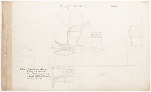 Työpiirustus Demi-Mail Phaetonille, no. 20400 tekijältä Brewster and Co.