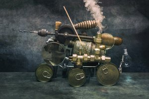 Steampunk-keksintö tekijältä Brig Barkow