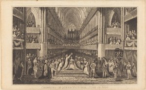 Kuningatar Victorian kruunaus, 28. kesäkuuta 1838 [oikea puoli]