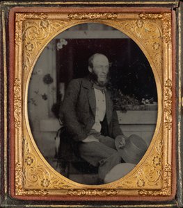 Miehen muotokuva,c. 1860 (kuva) tekijältä British Photographer