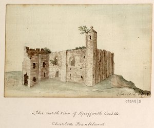 Sarja luonnoksia, näkymiä Isossa-Britanniassa, mantereella ja Amerikassa 1772-1778 (akvarelli) tekijältä British School