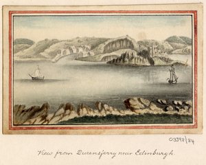 Sarja luonnoksia, näkymiä Isossa-Britanniassa, mantereella ja Amerikassa 1772-1778 (akvarelli) tekijältä British School