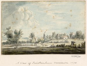 Sarja luonnoksia, näkymiä Isossa-Britanniassa, mantereella ja Amerikassa 1772-1778 (akvarelli) tekijältä British School