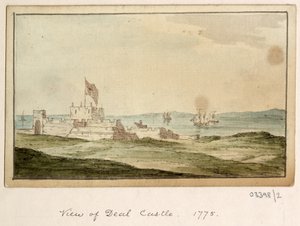 Sarja luonnoksia, näkymiä Isossa-Britanniassa, mantereella ja Amerikassa 1772-1778 (akvarelli) tekijältä British School