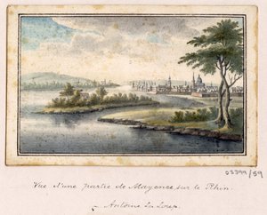 Sarja luonnoksia, näkymiä Isossa-Britanniassa, mantereella ja Amerikassa 1772-1778 (akvarelli) tekijältä British School