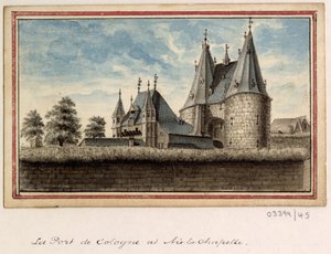 Sarja luonnoksia, näkymiä Isossa-Britanniassa, mantereella ja Amerikassa 1772-1778 (akvarelli) tekijältä British School